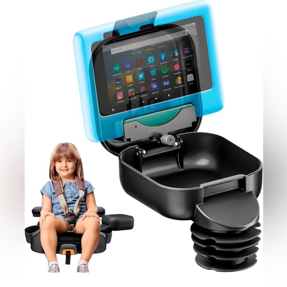 Integral Kids👦🏻👧🏻Car🚗Seat Cup🥤Holder Console with Storage Container